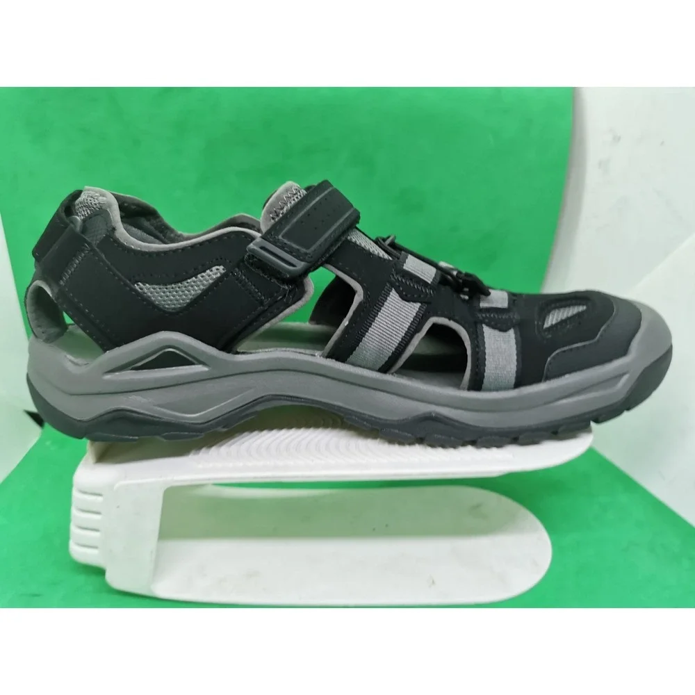 TEVA OMNIUM 2 BLACK STRAP TRAIL HIKING SPORT MEN'S SANDALS SIZE US 13